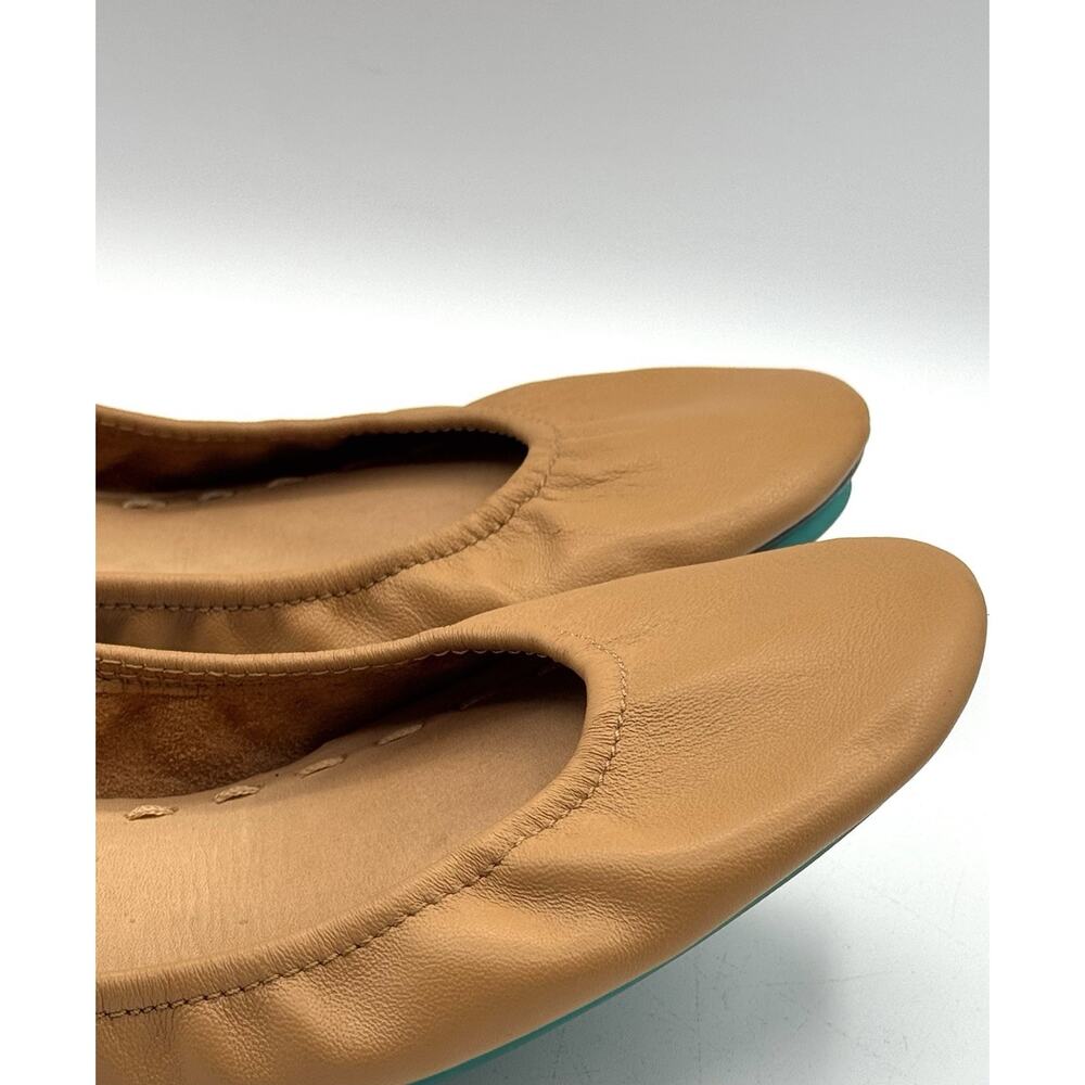 Tieks Gavrieli Ballet Flats Sz 9 M Camel Tan Nappa Leather Foldable Shoes Travel - Picture 8 of 16